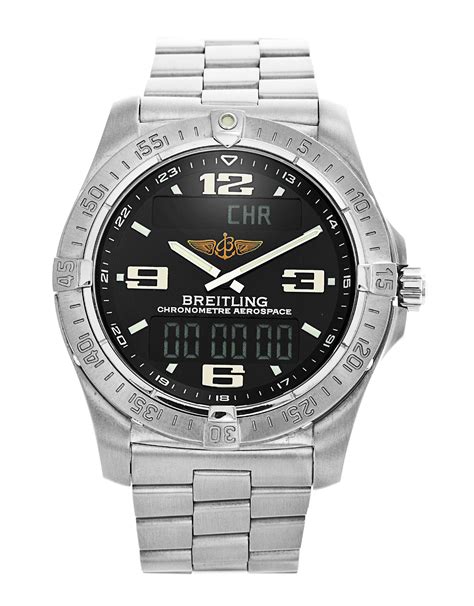 breitling aerospace analog display 24 hour|breitling aerospace manual.